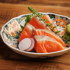 とろサーモン刺身