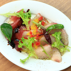 本日の魚介のカルパッチョ