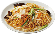 上海風焼きそば/【五目かた焼きそば/牛肉刀削麺/海鮮刀削麺】