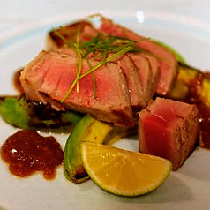 鮪のレアグリル