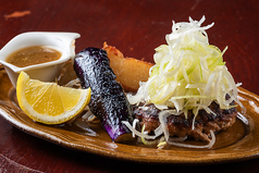 ネギ塩ハンバーグ