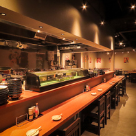 各種お席をご用意◎ゆっくりとお過ごしください。