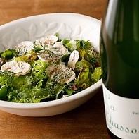 シェフが厳選した食材で作る特別な料理！