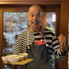 いつも元気いっぱいのオーナー