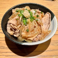 葱生姜焼き丼