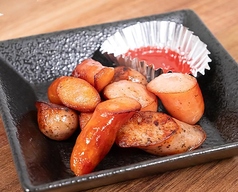 3種のおつまみソーセージ