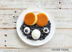 ブルーベリーパンケーキの写真