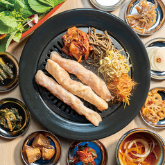 コプチャンセット(牛の小腸)