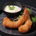 料理メニュー写真&nbsp;海老のカダイフ揚げ 白ソース添え