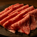 料理メニュー写真 すきしゃぶ鍋　サーロイン　一人前