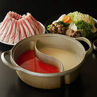季節の野菜と肉を愉しむ自慢の豚しゃぶしゃぶ