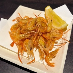 川海老の素揚げ