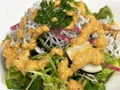 料理メニュー写真&nbsp;釜揚げしらすと豆苗サラダ