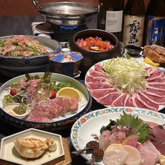 旬彩茶屋心ばしのコース写真