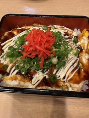 卵たっぷりとん平焼き重