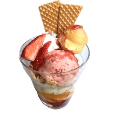 【今月のイチオシ！】イチゴパフェの写真