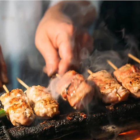 旨い串×旨いビール！各種宴会は串焼も入った飲み放題コースで！ゆったり座敷も有◎