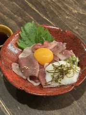 炙りコウネ山かけポン酢