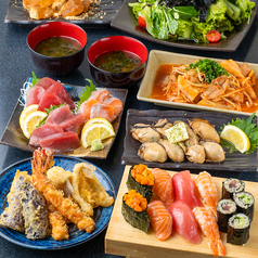 赤酢寿司と米油天ぷら 漁天 今池店のコース写真