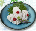 料理メニュー写真 【明石より鱧】鱧湯引き