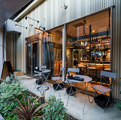 テラス席もあります！ペット連れOKです！