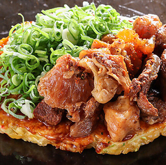 牛すじ九条ねぎ焼き