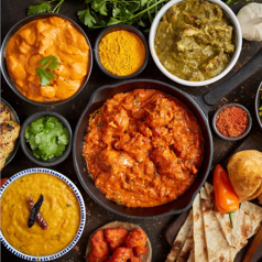 本格的なカレーランチをお気軽に。の写真