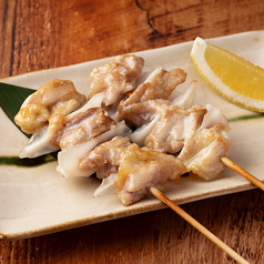 皮／ナンコツ／鶏骨付リブ／砂肝 &nbsp;(各1本)