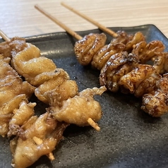 鶏皮棒　(タレ・塩)　1本