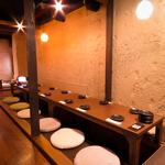 【ご宴会に！】最大98名様までの掘りごたつご用意しております。団体様大歓迎！！