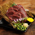料理メニュー写真 馬刺し赤身