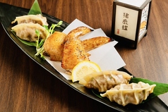 猪鹿鳥餃子3種盛り