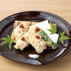 鱧 天布羅 梅肉和え