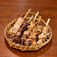 ◆炭火の香りと職人技で焼き上げる自慢の絶品焼き鳥