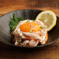料理メニュー写真 俺の鶏ユッケ
