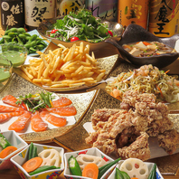 『焼き鳥&揚げ物食べ放題コース』3980円⇒2980円