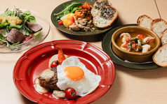 手作りハンバーグ卵　せんびる店のコース写真