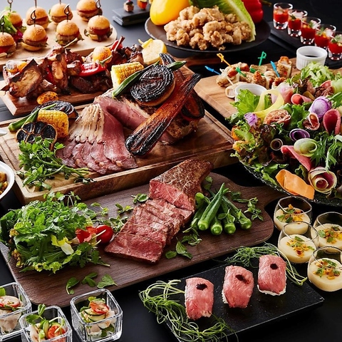 NEWOPEN！新宿の隠れ家完全個室。サーロインと肉寿司3H食べ飲み放題3000円～