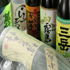 豊富なお酒の種類