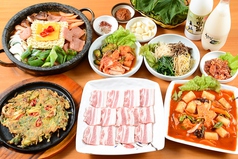 韓国料理 恵蘭のコース写真