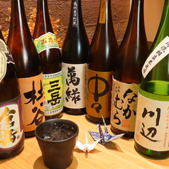  多彩な焼酎ラインナップが魅力！豊富に揃っています！