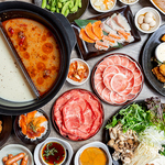 期間限定の牛タンと鴨肉の食べ放題コース