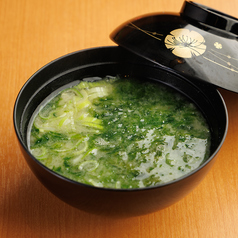 あおさのお味噌汁