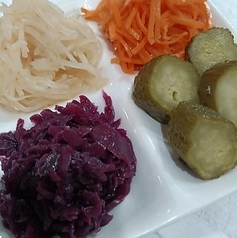 ピクルス盛り合わせ4種