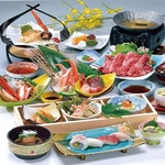 【蟹会席】かにと牛しゃぶ会席《全13品》10,000円(税込)