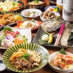 炉端とホルモンと串焼きとおでん とっとっと 梅田お初天神店のコース写真