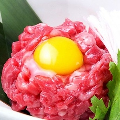 A5ミスジ炙り寿司(2貫)/A5牛トロ寿司(2貫)/A5炙りユッケ/A5花山ユッケ/A5特選いちぼユッケ