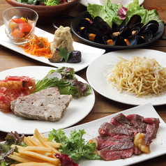 ツナシマ ワインバル Gato Negroのコース写真