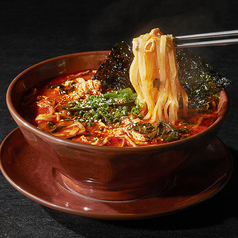 名物ユッケジャン麺