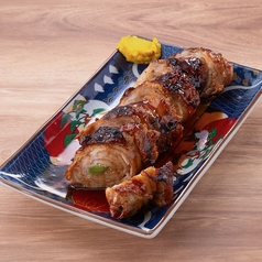 太めなアスパラ肉巻き